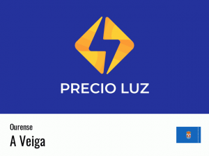 Precio luz hoy horas A Veiga