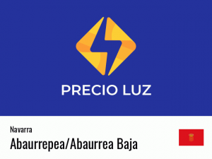 Precio luz hoy horas Abaurrepea/Abaurrea Baja