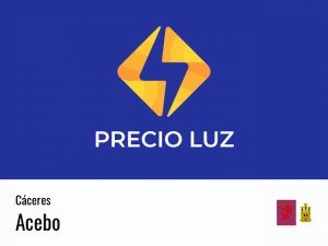 Precio luz hoy horas Acebo