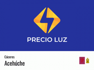 Precio luz hoy horas Acehúche