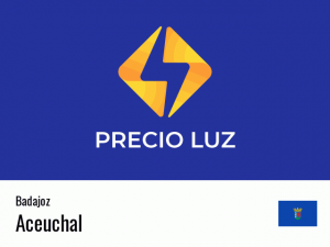 Precio luz hoy horas Aceuchal