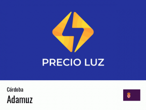 Precio luz hoy horas Adamuz