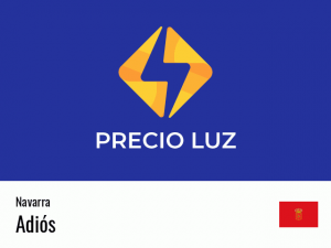 Precio luz hoy horas Adiós