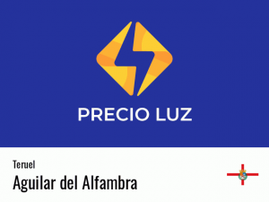 Precio luz hoy horas Aguilar del Alfambra