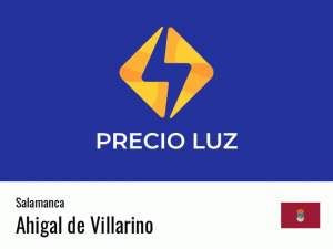 Precio luz hoy horas Ahigal de Villarino