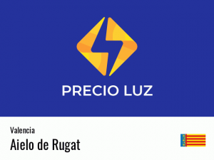 Precio luz hoy horas Aielo de Rugat