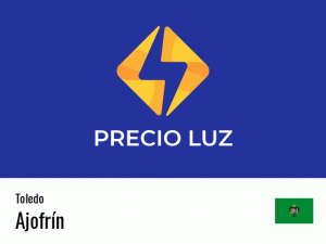 Precio luz hoy horas Ajofrín