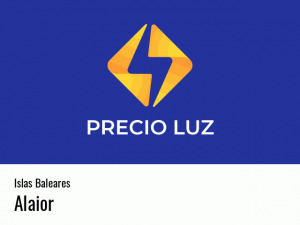 Precio luz hoy horas Alaior