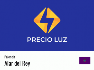 Precio luz hoy horas Alar del Rey