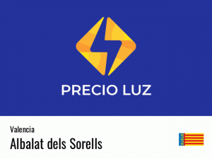 Precio luz hoy horas Albalat dels Sorells