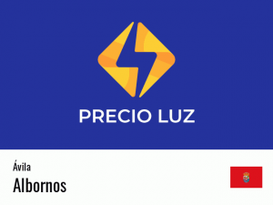 Precio luz hoy horas Albornos