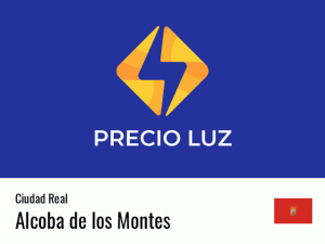 Precio luz hoy horas Alcoba de los Montes