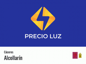 Precio luz hoy horas Alcollarín