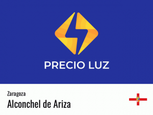 Precio luz hoy horas Alconchel de Ariza