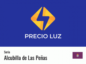 Precio luz hoy horas Alcubilla de Las Peñas