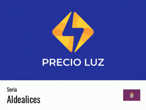 Precio luz hoy horas Aldealices