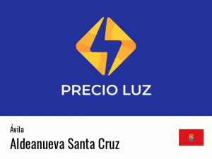 Precio luz hoy horas Aldeanueva Santa Cruz