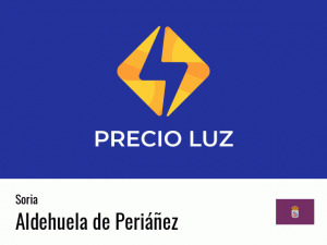 Precio luz hoy horas Aldehuela de Periáñez