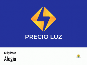 Precio luz hoy horas Alegia