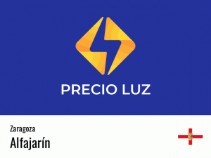 Precio luz hoy horas Alfajarín