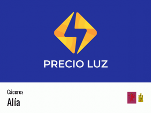 Precio luz hoy horas Alía