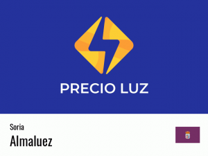 Precio luz hoy horas Almaluez