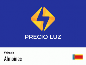 Precio luz hoy horas Almoines