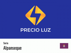 Precio luz hoy horas Alpanseque