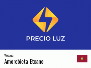 Precio luz hoy horas Amorebieta-Etxano