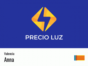 Precio luz hoy horas Anna