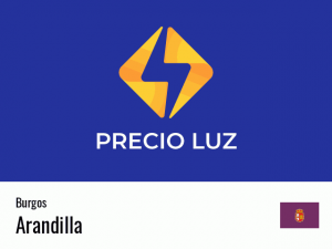 Precio luz hoy horas Arandilla