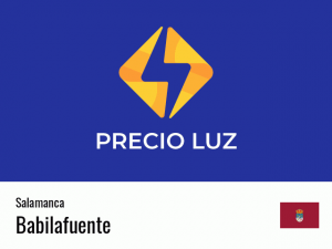 Precio luz hoy horas Babilafuente