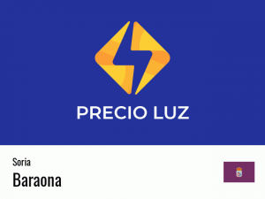 Precio luz hoy horas Baraona