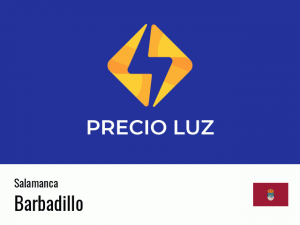 Precio luz hoy horas Barbadillo