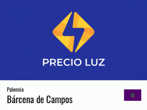 Precio luz hoy horas Bárcena de Campos