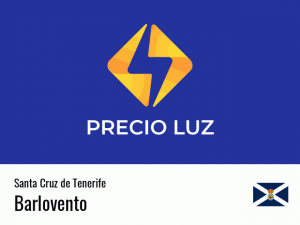 Precio luz hoy horas Barlovento