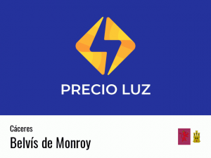 Precio luz hoy horas Belvís de Monroy