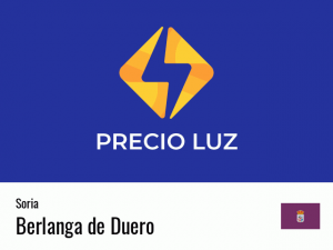 Precio luz hoy horas Berlanga de Duero