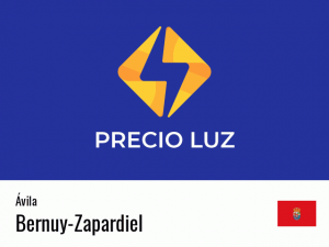 Precio luz hoy horas Bernuy-Zapardiel