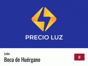 Precio luz hoy horas Boca de Huérgano