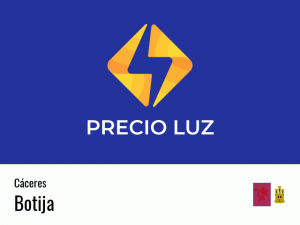 Precio luz hoy horas Botija