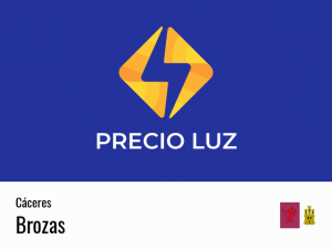 Precio luz hoy horas Brozas