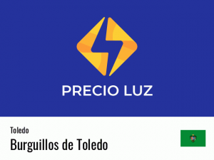 Precio luz hoy horas Burguillos de Toledo