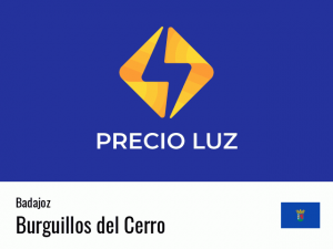 Precio luz hoy horas Burguillos del Cerro