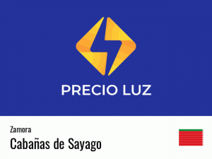 Precio luz hoy horas Cabañas de Sayago