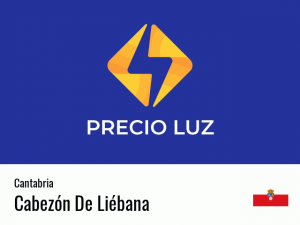 Precio luz hoy horas Cabezón De Liébana