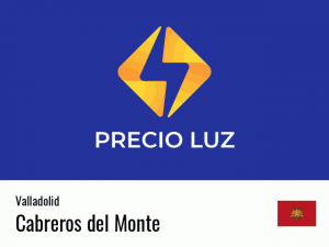 Precio luz hoy horas Cabreros del Monte