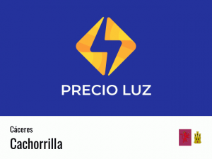 Precio luz hoy horas Cachorrilla