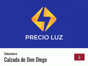 Precio luz hoy horas Calzada de Don Diego