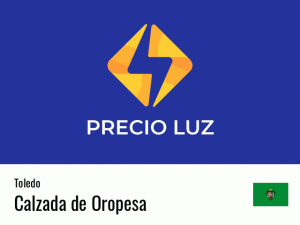 Precio luz hoy horas Calzada de Oropesa